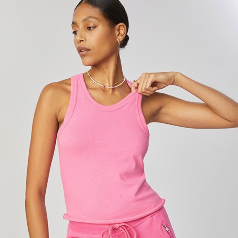 Sincerely Jules Pink Racerback Tank Top - Picture 7 of 7